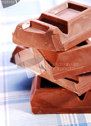 Image of Blocks of Chocolate 