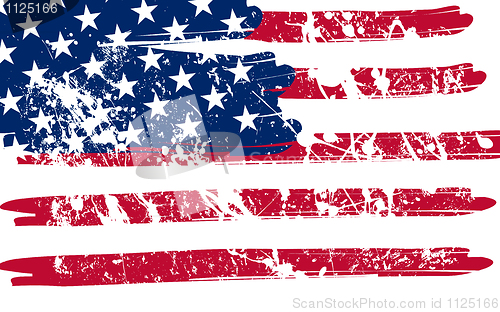 Image of American flag background