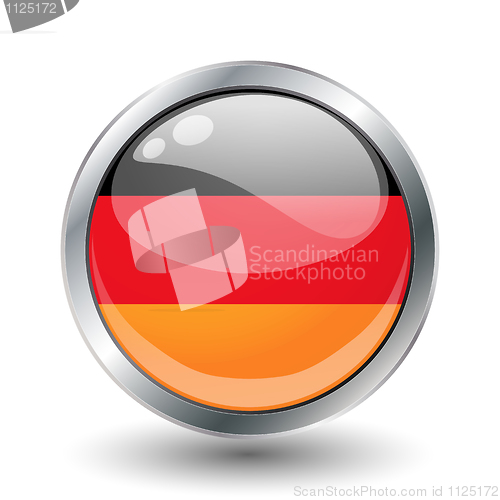 Image of shiny button flag 