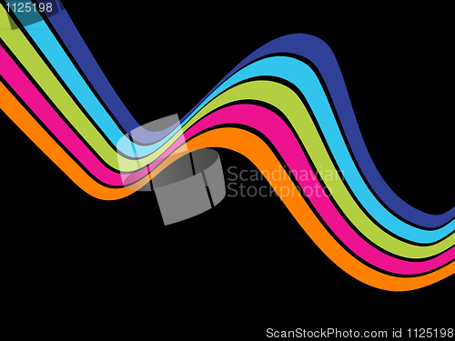 Image of colorful stripes background