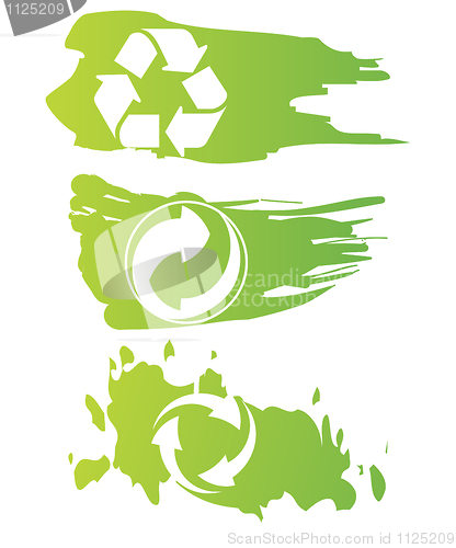 Image of environmental / recycling icons