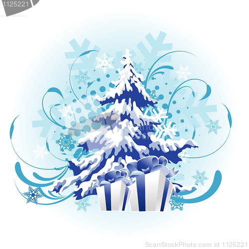 Image of Christmas tree design