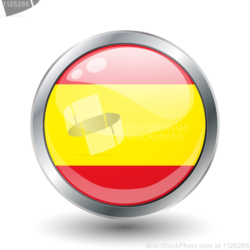 Image of shiny button flag 
