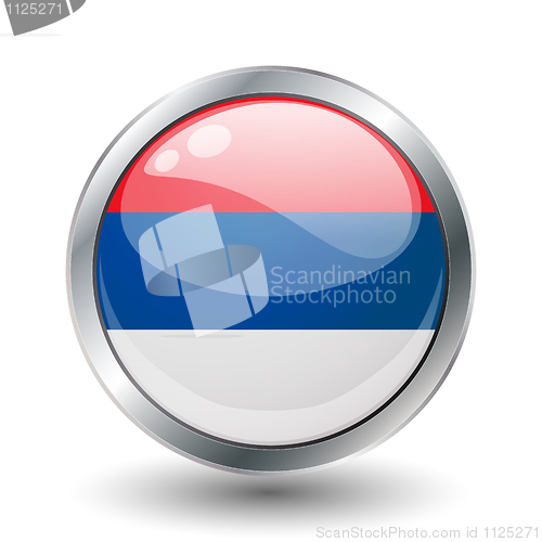 Image of shiny button flag 