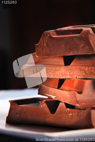 Image of Blocks of Chocolate 