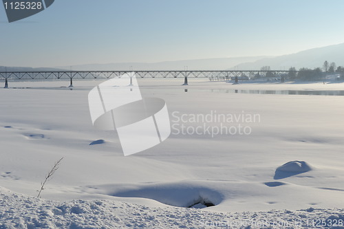 Image of Winter by the lake