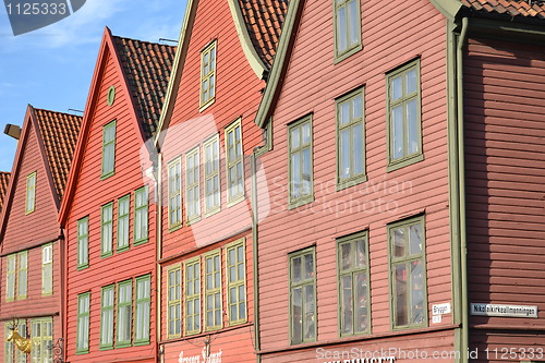 Image of Red houses