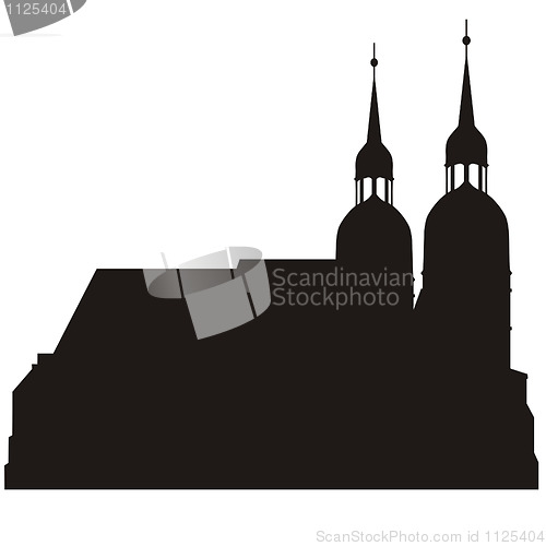 Image of Silhouettes of the church