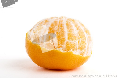 Image of Partly Peeled Orange