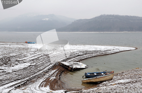 Image of Alexander Stamboliiski Lake in the Winter