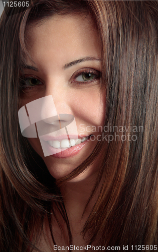 Image of Beauty with brunette hair
