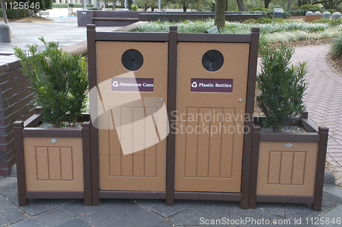 Image of recycle bins