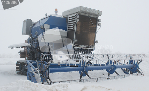 Image of Combine harvester