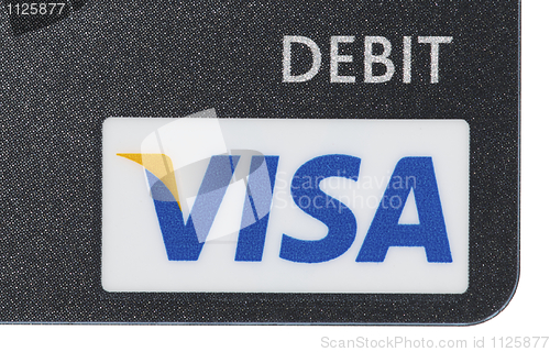 Image of Visa Debit card logo