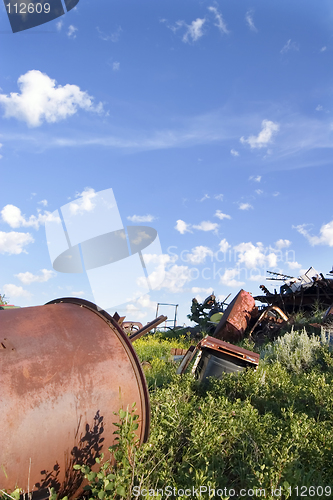 Image of Garbage Pile Landscape