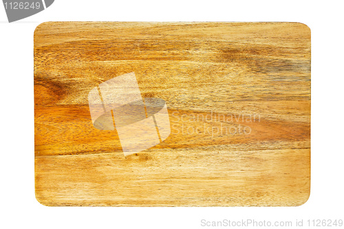 Image of Wood board isolated