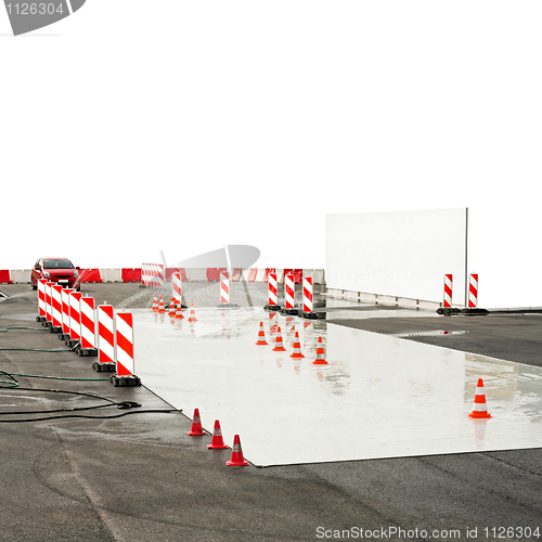Image of Wet drive test