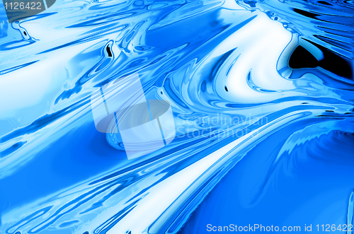 Image of blue water background 