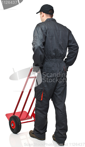 Image of manual worker portrait