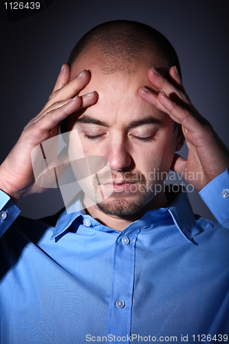 Image of tired worker