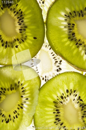Image of Kiwi Slice Texture