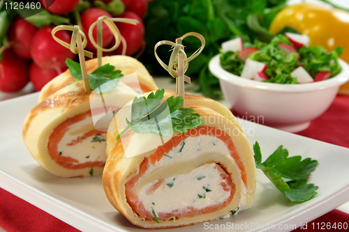Image of Salmon Pancakes