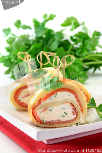 Image of Salmon Pancakes