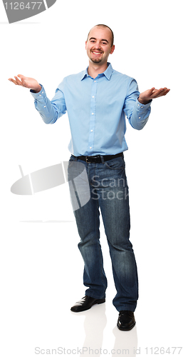 Image of friendly businessman