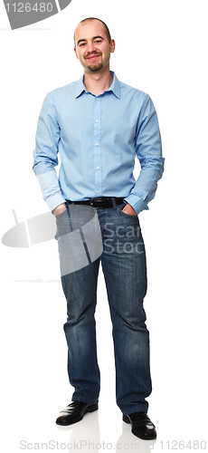Image of friendly caucasian man