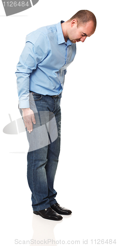 Image of man bow position