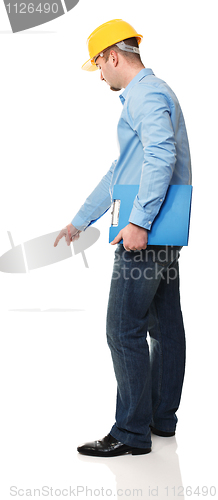 Image of engineer on duty