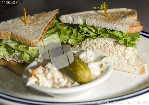 Image of chicken salad sandwich