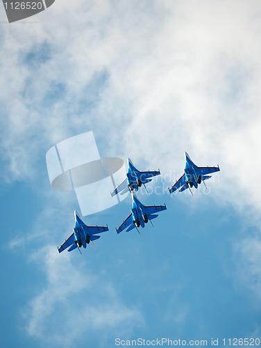 Image of Aerobatic group. 