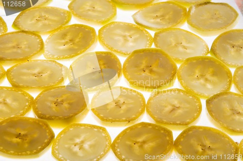 Image of Banana Slice Background