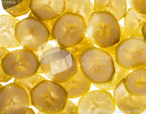 Image of Banana Slice Background