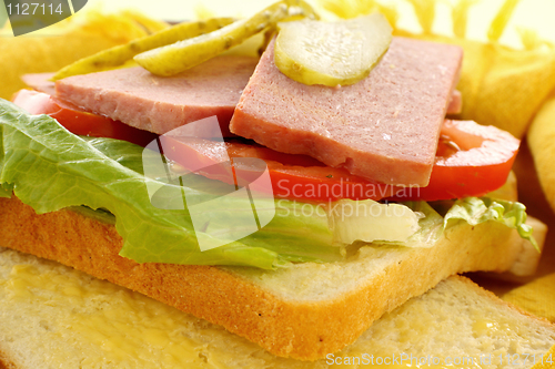 Image of Spam AndDill Pickle