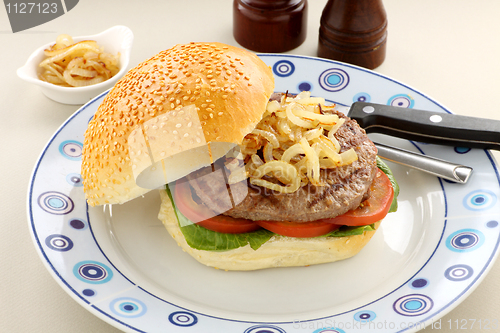 Image of Hamburger And Onions