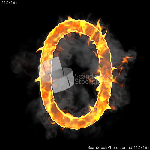 Image of Burning and flame font 0 numeral 