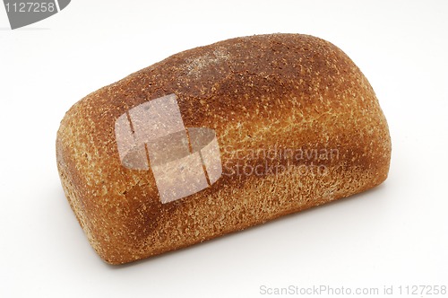 Image of Bread over white background