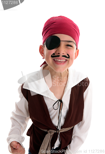 Image of Happy boy pirate costume