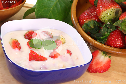 Image of Strawberry yogurt