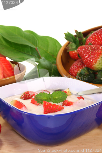Image of Strawberry yogurt