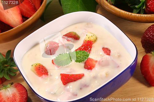 Image of Strawberry yogurt