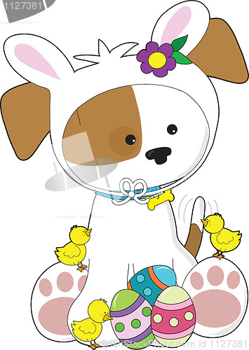 Image of Cute Puppy Easter