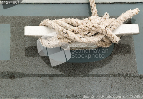 Image of fastened a rope