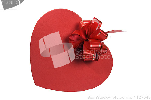 Image of Gift box in the form of heart