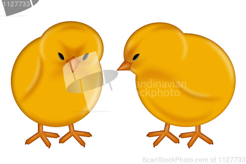 Image of Happy Easter Day Baby Chicks