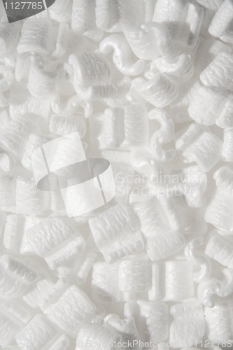 Image of styrofoam packing peanuts