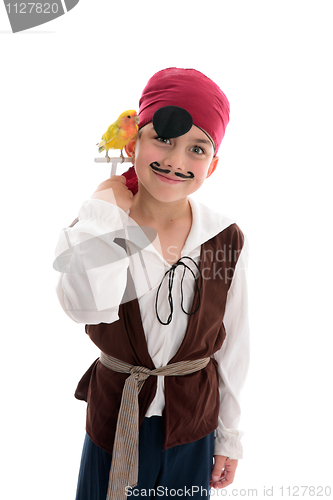 Image of Smiling Pirate boy