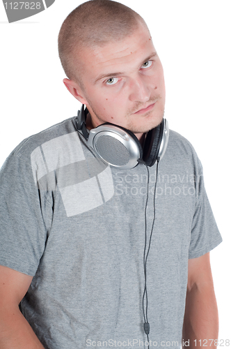 Image of Man isolated on white